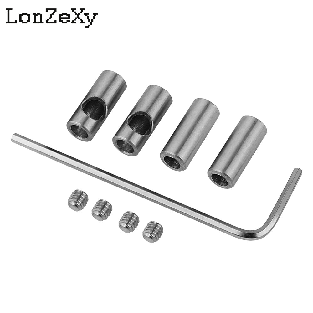 LONZEXY Metal 3.17mm to 5mm Shaft Adapter 3pcs