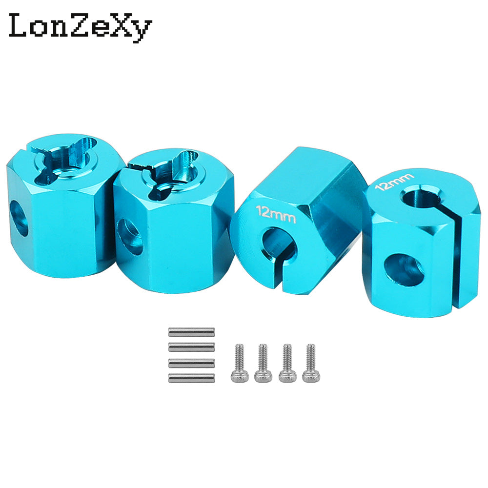 LONZEXY Widened Adapter 8-12mm Thickness SCX10 4 pcs/set