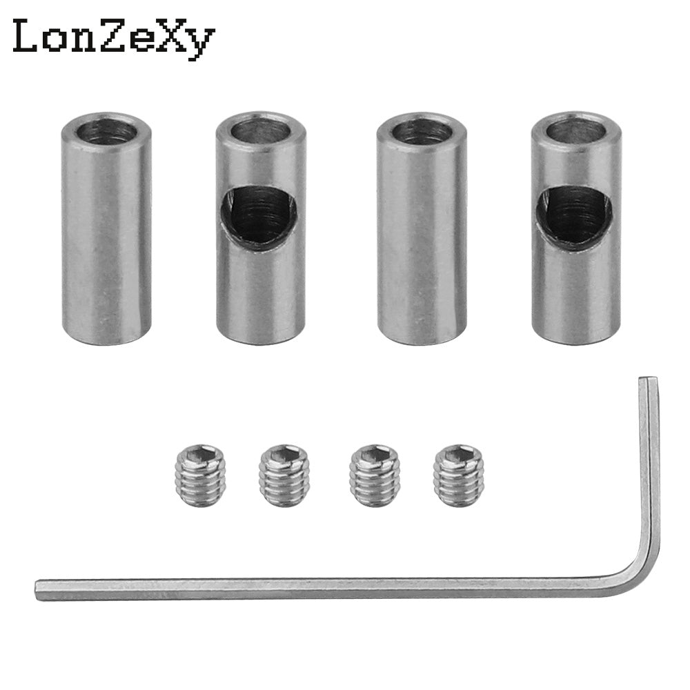 LONZEXY Metal 3.17mm to 5mm Shaft Adapter 3pcs