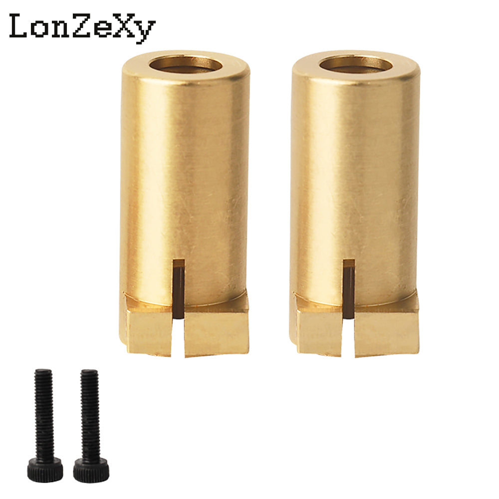 LONEZEXY Brass Rear Axle Knuckle Cup 1 Pair for 1/10 SCX10II
