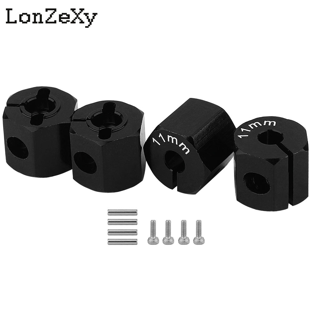 LONZEXY Widened Adapter 8-12mm Thickness SCX10 4 pcs/set