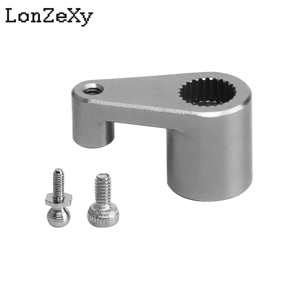 Lonzexy Metal 24T Servo Horn for Losi 1/24 Micro-B 2WD RC Crawler Car Servo Arm Upgrade Accessories