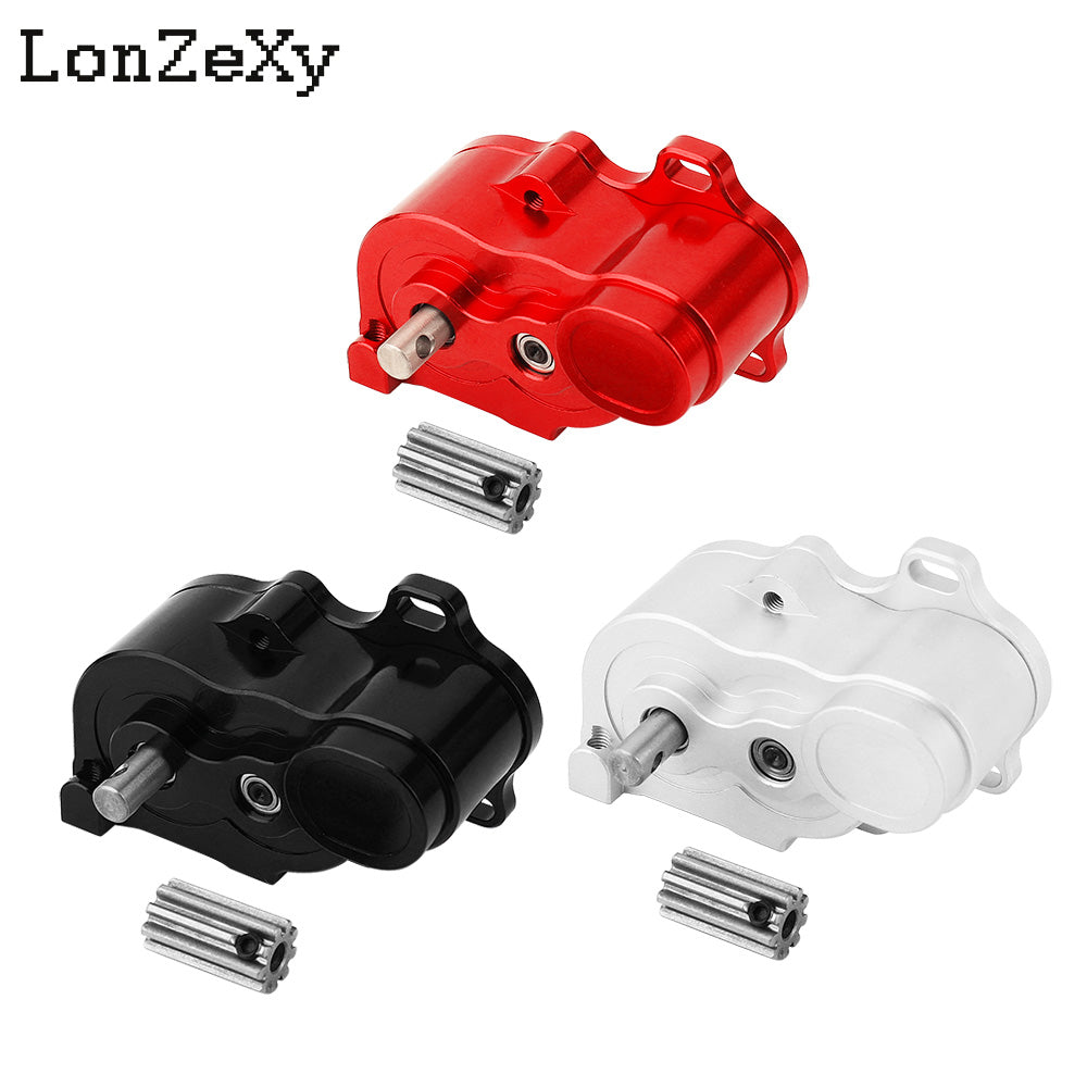 LONZEXY Metal Low Center of Gravity Gearbox for SCX10 TRX4 Capra