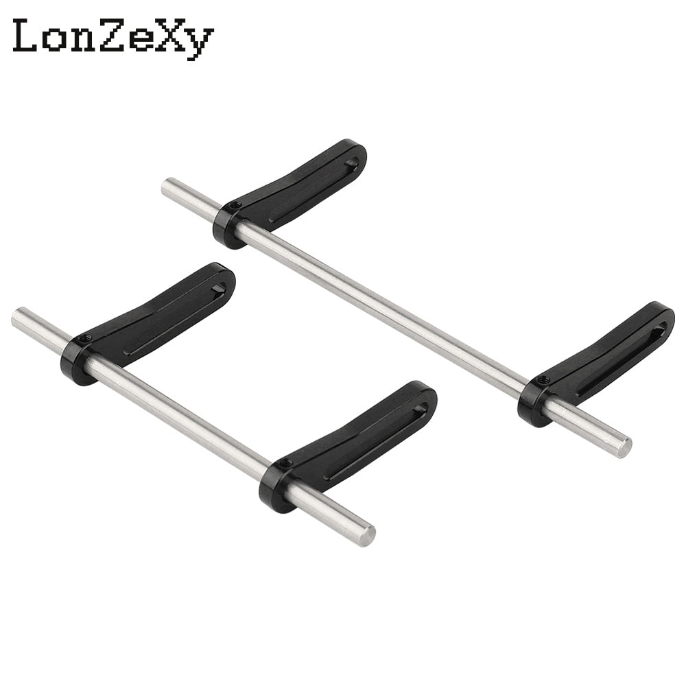 LONZEXY Metal Front Rear Modular Bumper for 1/10 LCG TRX4 TRX6 SCX10 Capra