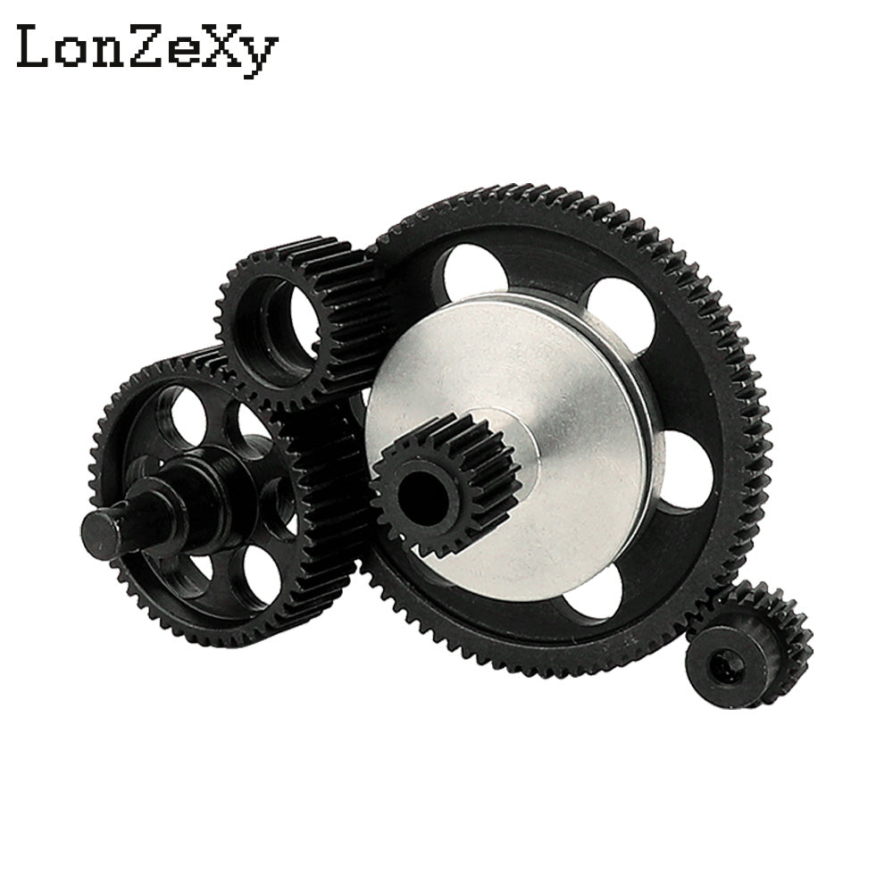 LONZEXY Gearbox with Clear Cover for SCX10 SCX10 II