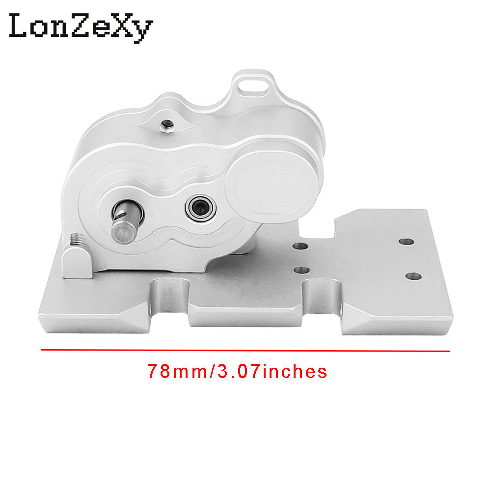 LONZEXY Transmission with Adjustable Skid Plate for SCX10