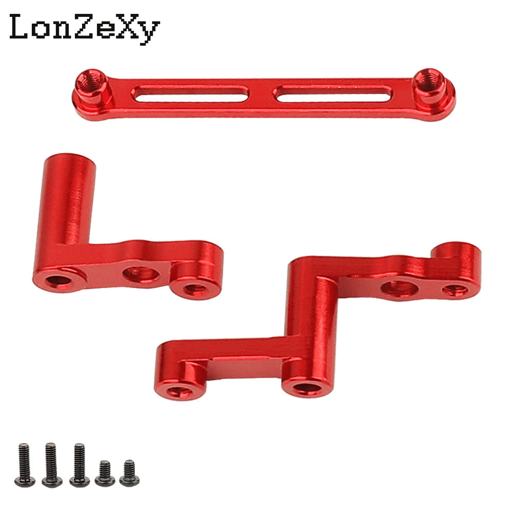 LONZEXY Metal Steering Parts for MJX Hyper Go 1/14