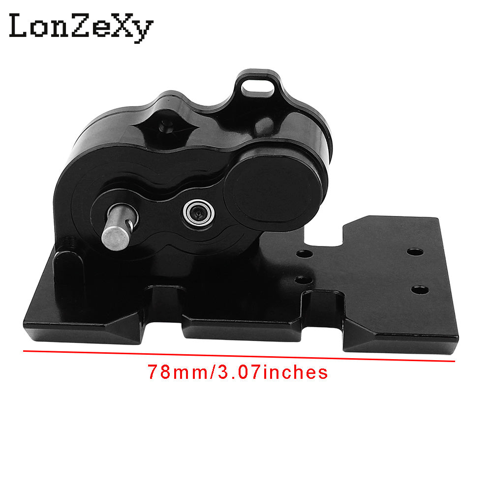 LONZEXY Transmission with Adjustable Skid Plate for SCX10