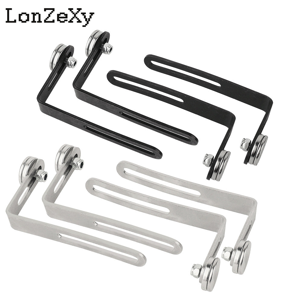 LONZEXY Car Shell Body Mount L-Bracket 4 pcs for SCX10