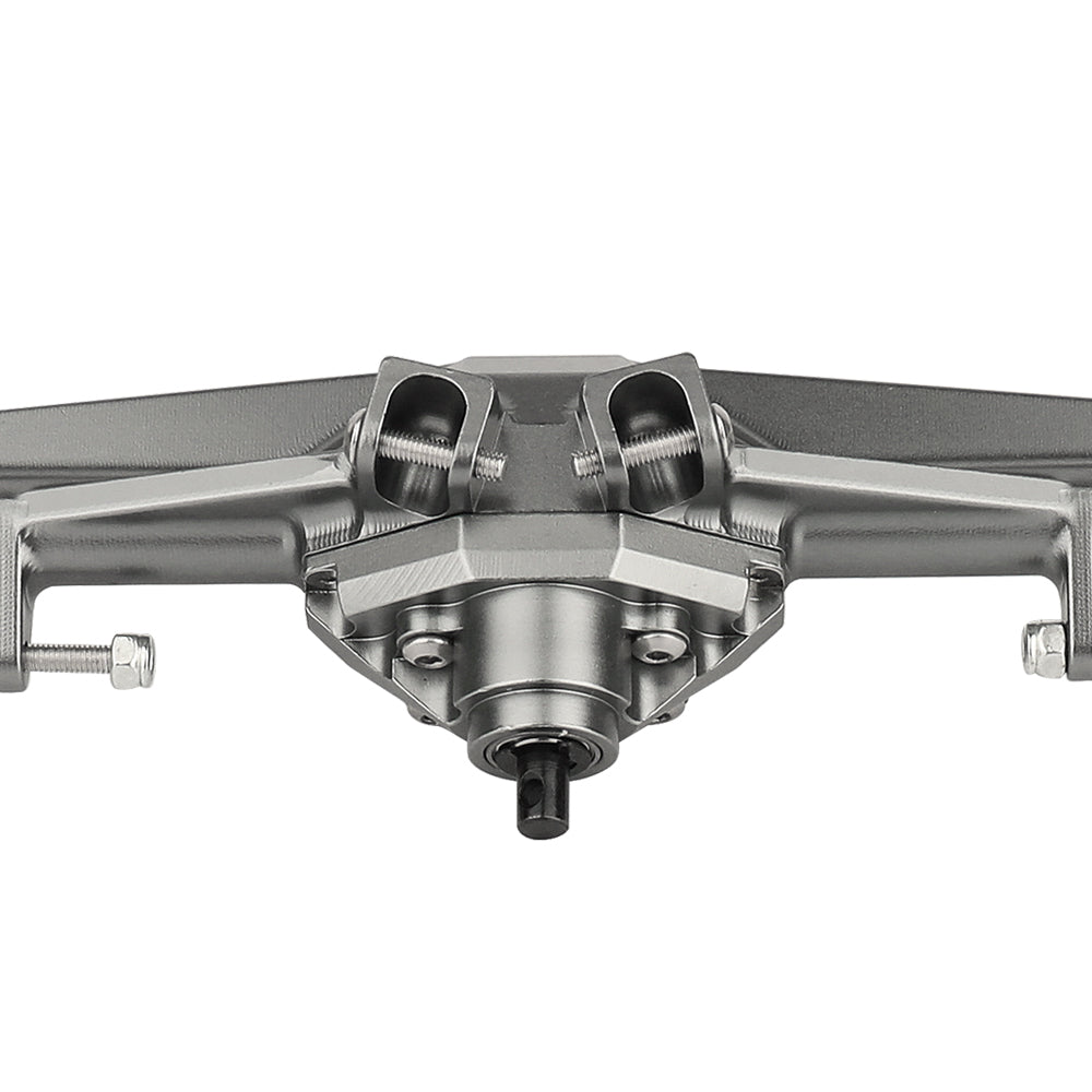 LonZeXy Metal Straight Front Rear Axle Assembly For SDM 1/10 RC Crawler Axial SCX10 III, RC Car Upgrade Replacement Parts