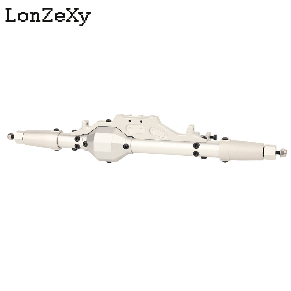 LONZEXY Complete Metal Front / Rear Axle Set for 1/10 RC Rock Crawler Axial Wraith