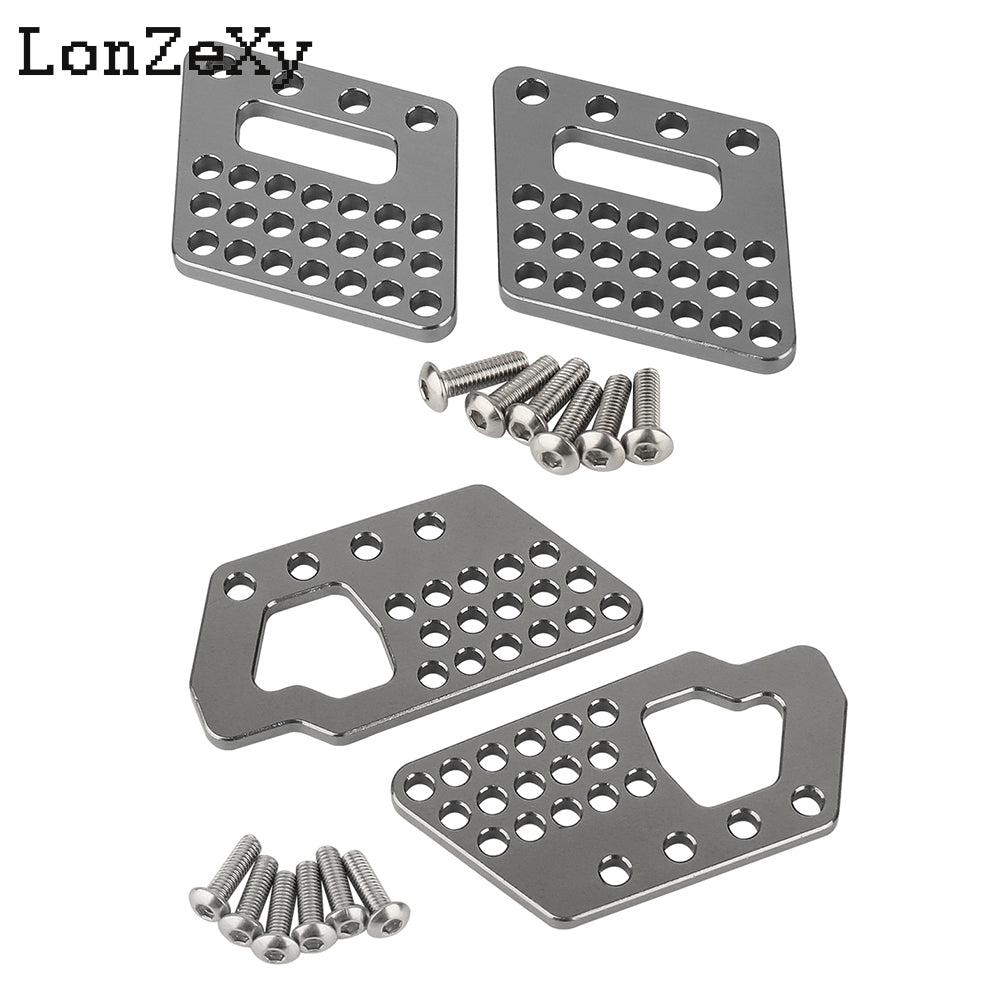 LONZEXY Aluminum Front and Rear Dual Damper Shock Mount for 1/10 Axial Wraith