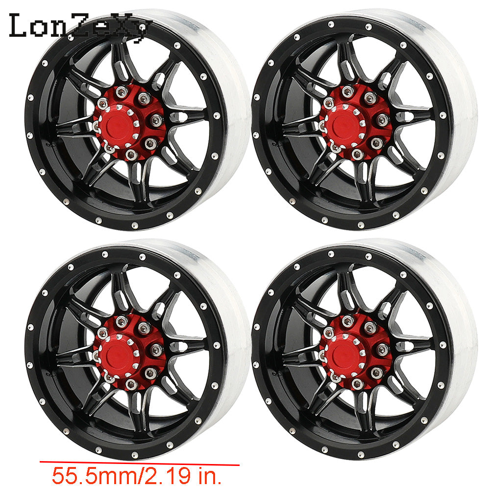 LONZEXY 1.9mm Metal Wheel for SCX10