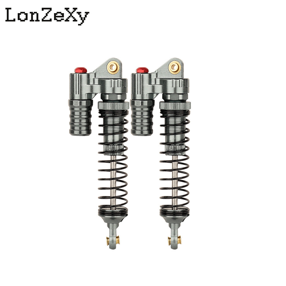 LONZEXY Metal Negative Pressure Shock Set for SCX10 4pcs