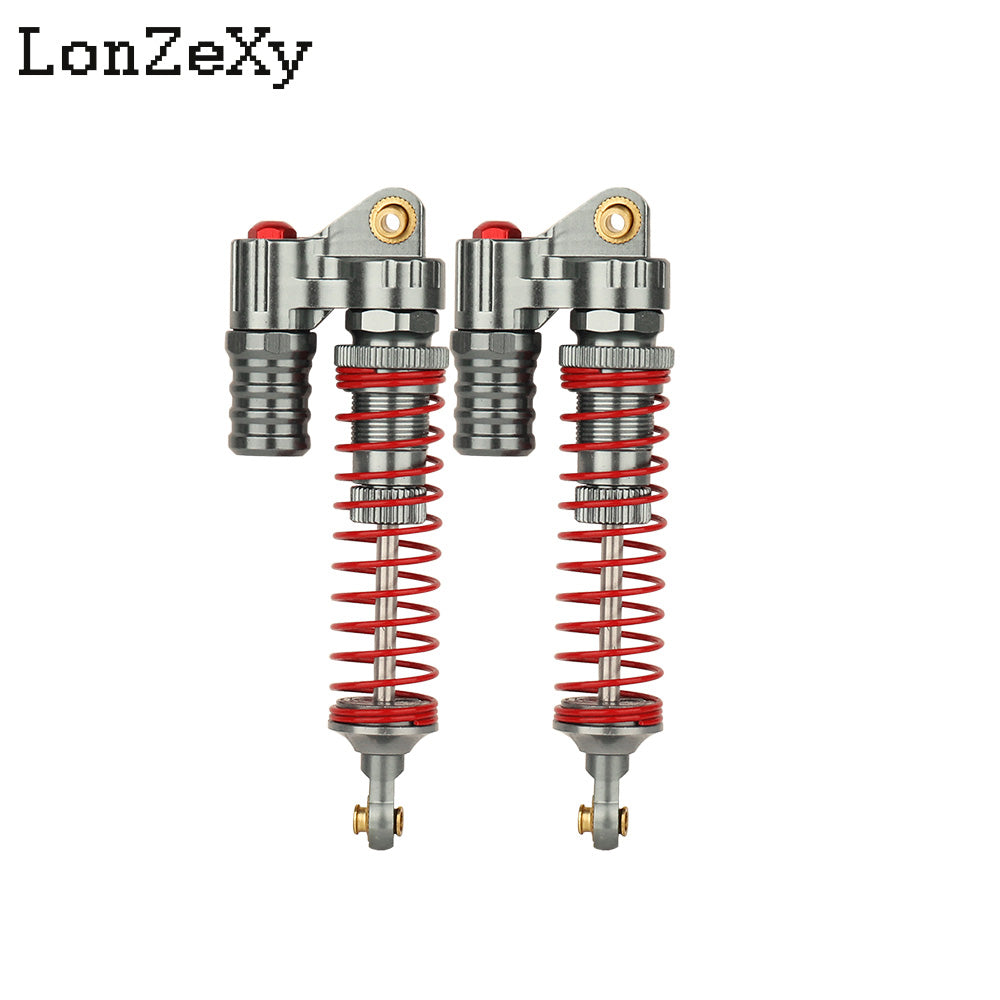 LONZEXY Metal Negative Pressure Shock Set for SCX10 4pcs