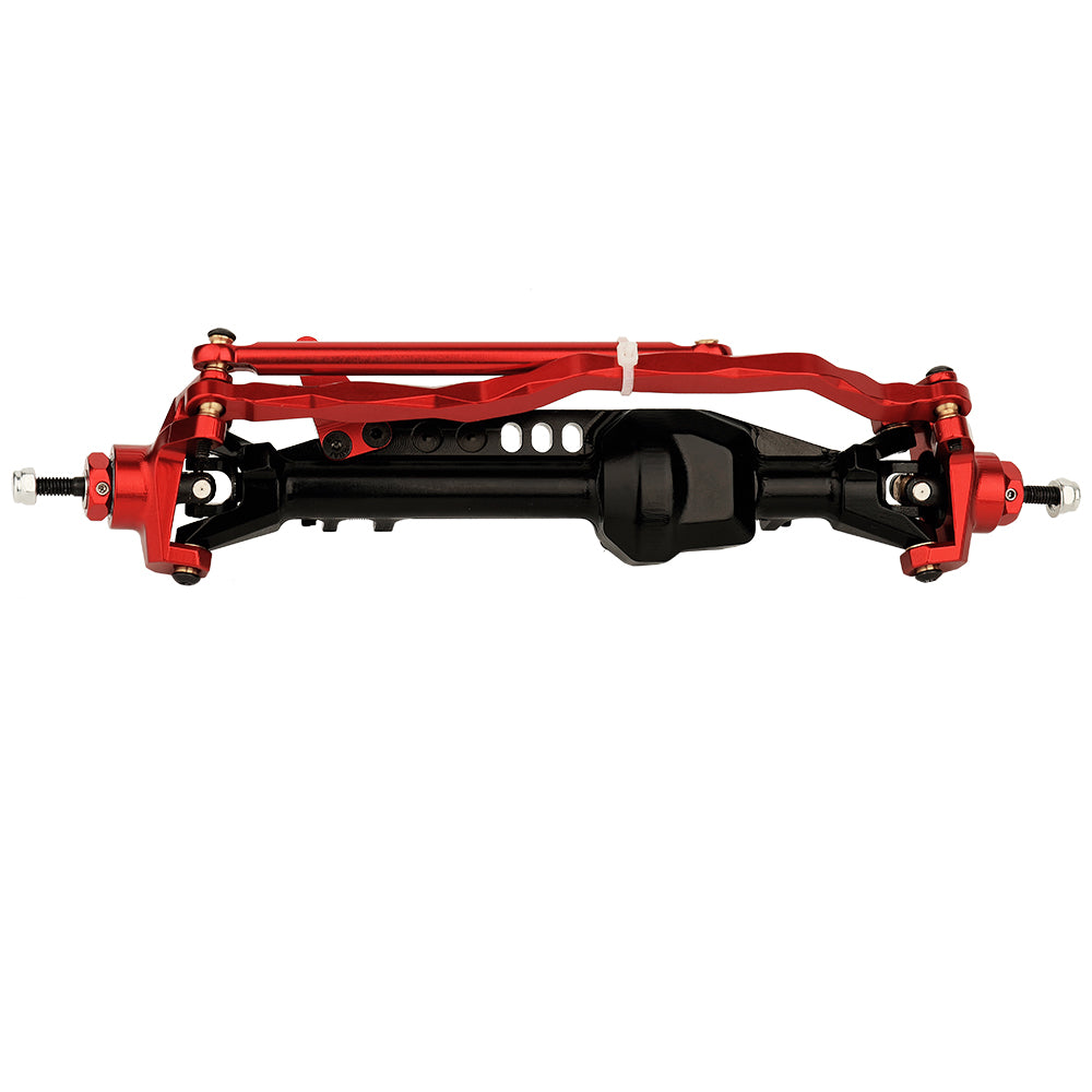 LonZeXy Metal Front Rear Axle Assembly For 1/10 RC Crawler Axial SCX10 III Ford Bronco AXI03014, RC Car Upgrade Replacement Parts