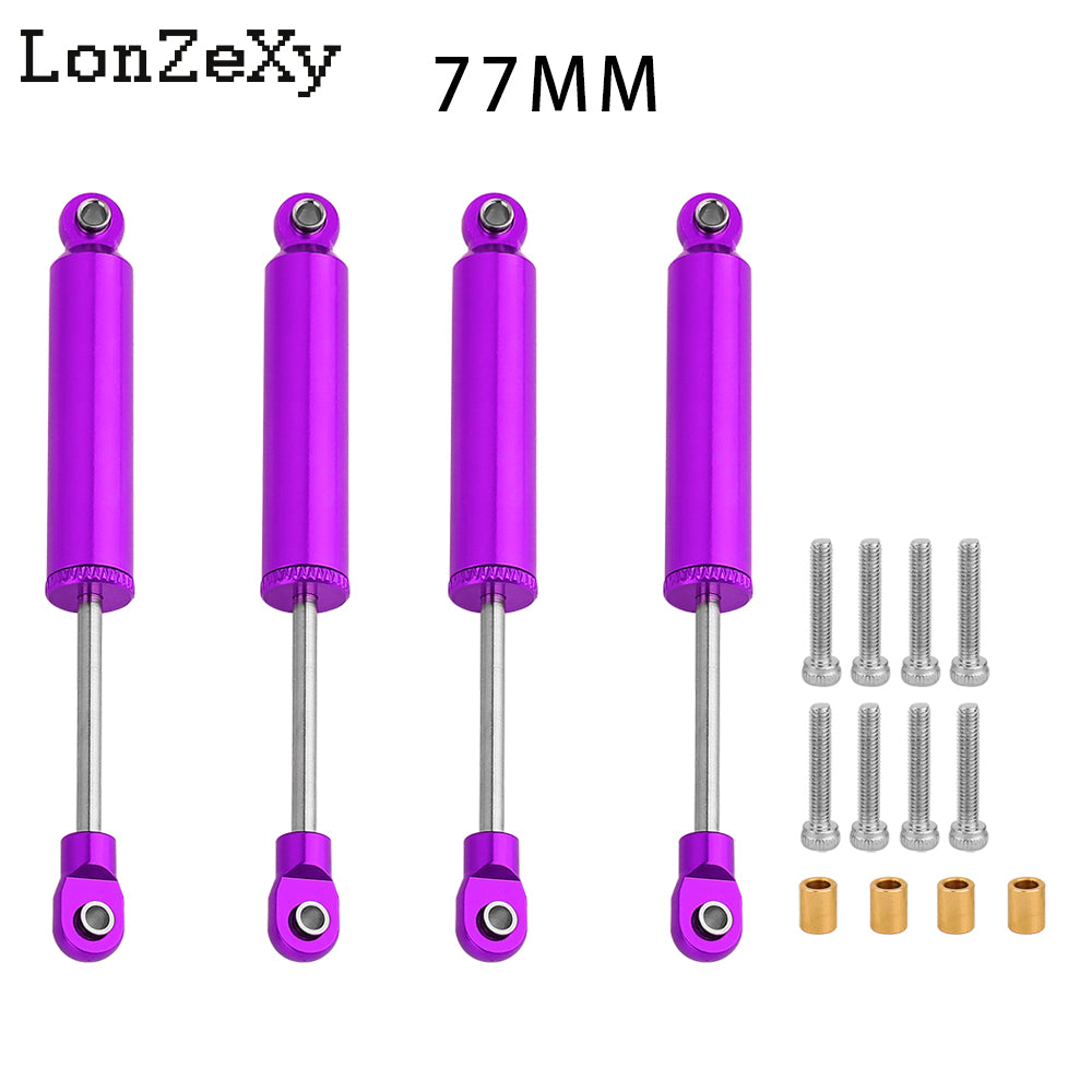 LONZEXY Built-in Spring Shocks Damper for 1/18 TRX-4M  Bronco Defender K10 (77mm)