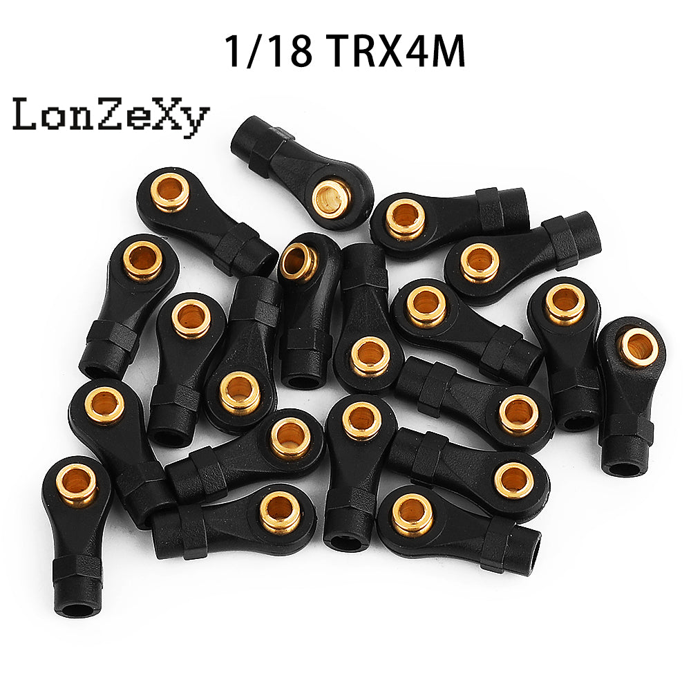LONZEXY Ball Head Holder Tie Rod End M2 Linkage 10pcs