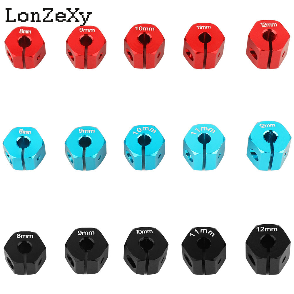 LONZEXY Widened Adapter 8-12mm Thickness SCX10 4 pcs/set