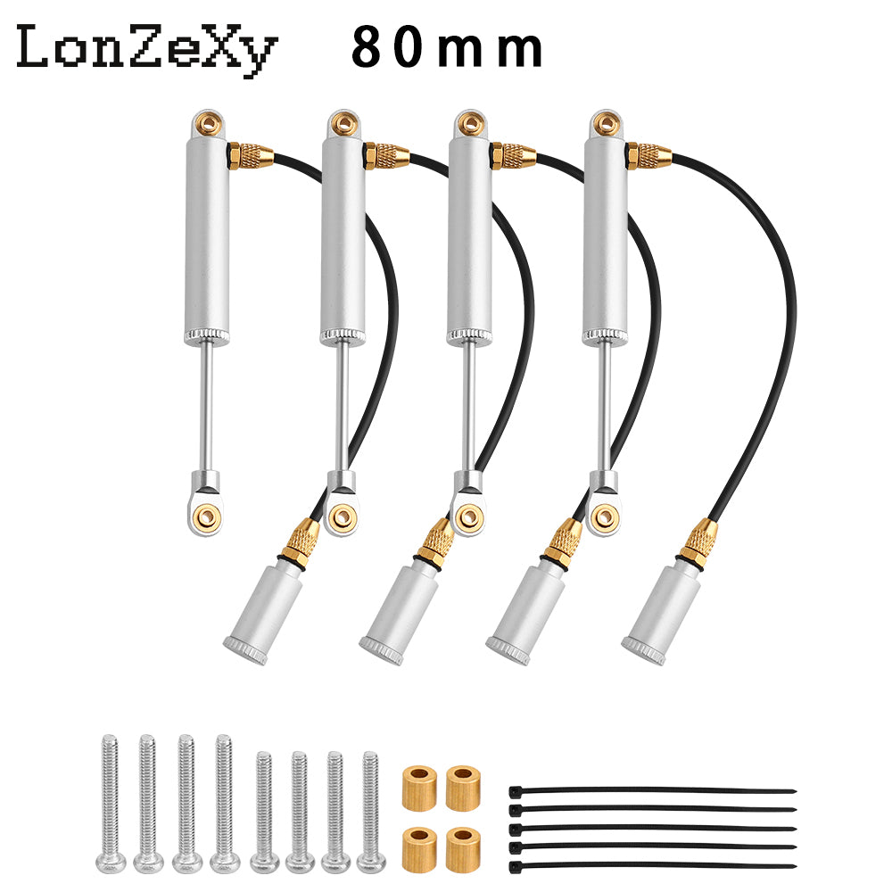 Lonzexy Aluminum One-Way Quick Rebound Damper Shock Absorber S13850 Fit For RC 1/10 RedCat Everest Gen7 Pro /Sport