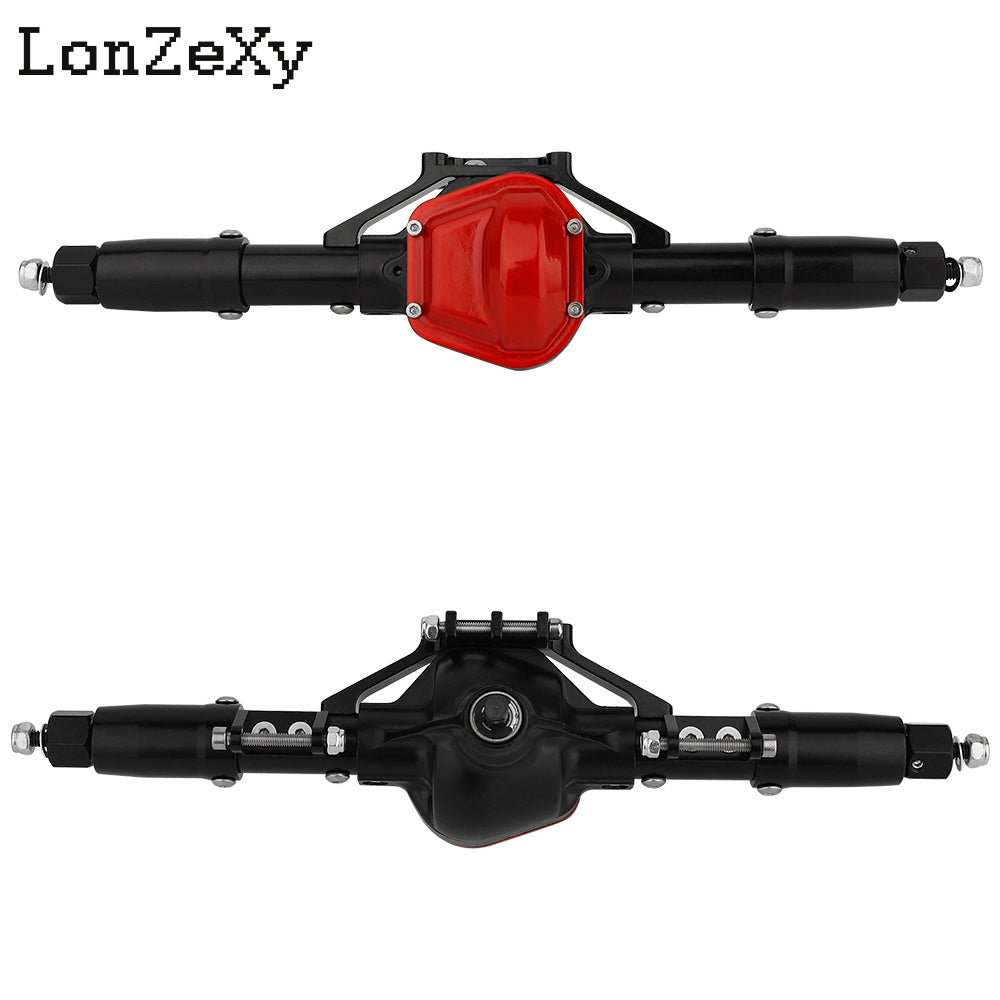 LONZEXY Aluminum  Complete Axle Set + Enhanced Axle Shaft for SCX10