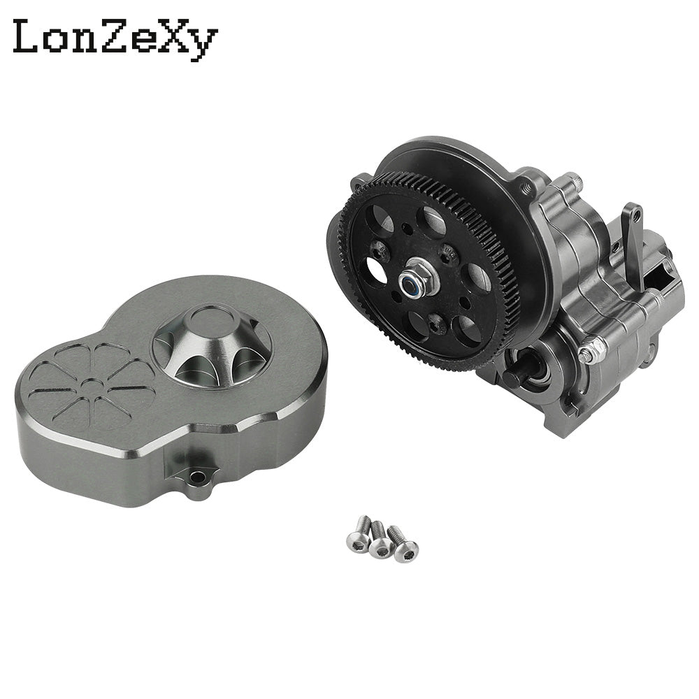 LONZEXY Metal Complete transmission box for SCX10