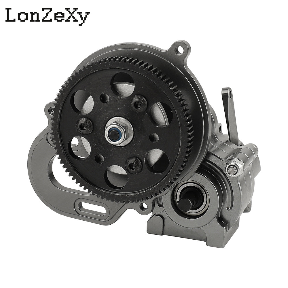 LONZEXY Metal Complete transmission box for SCX10