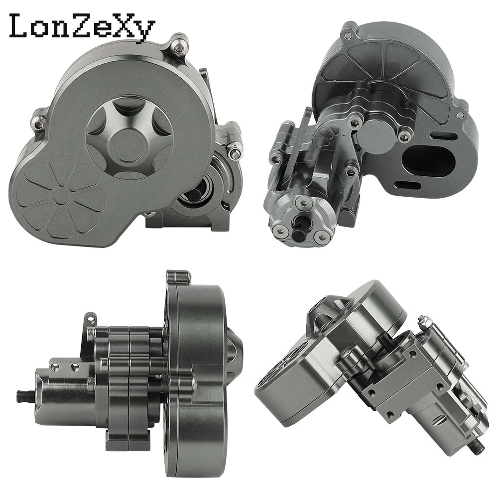 LONZEXY Metal Complete transmission box for SCX10