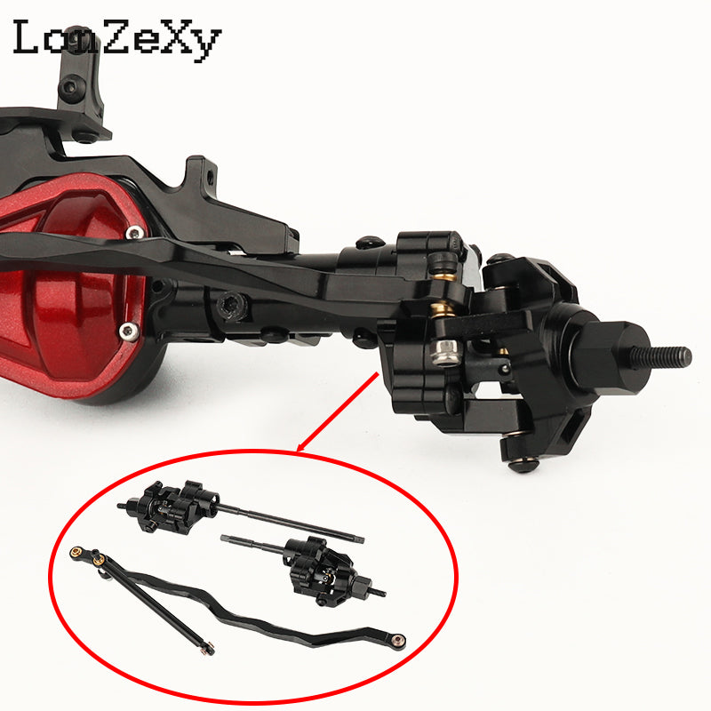LONZEXY Aluminum Alloy Axle Heightening Parts for 1/10 Wraith