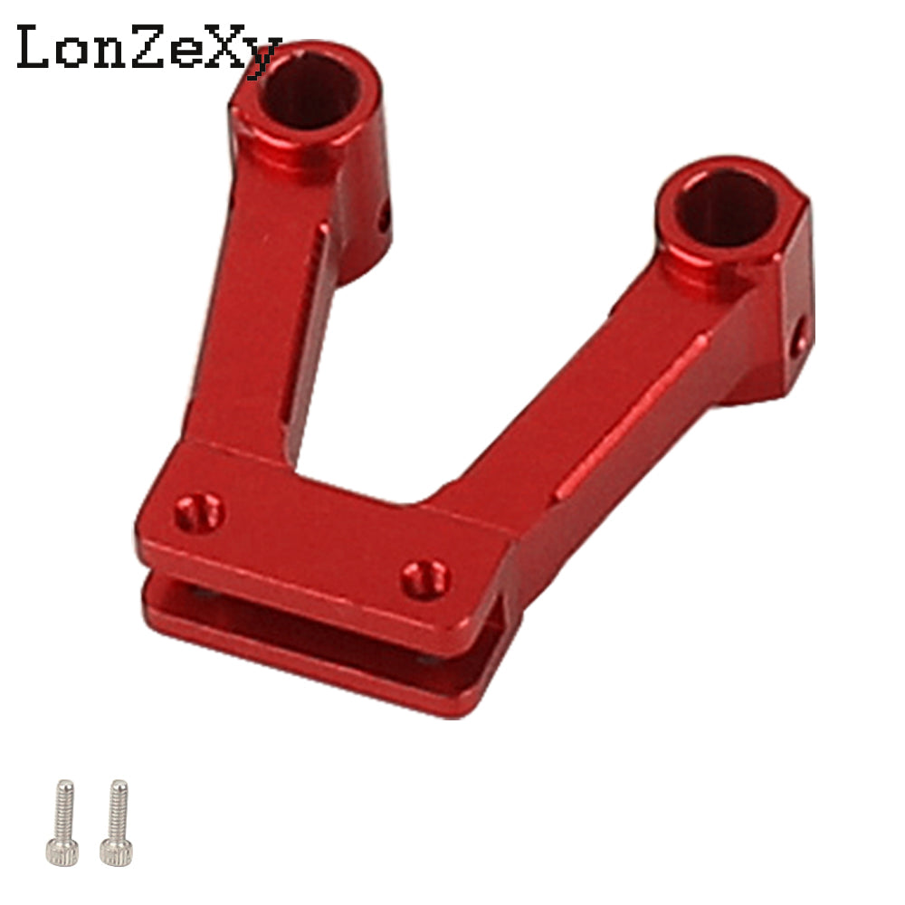 Lonzexy RC Car Body Part for AX24 1/24 RC Car Front Body Post Mounts RC Car Metal Upgrade Accessories Parts