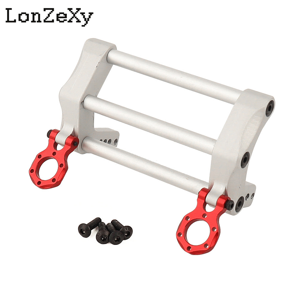 LONZEXY Aluminum Alloy Front Bumperfor 1/10  LCG TRX4 SCX10