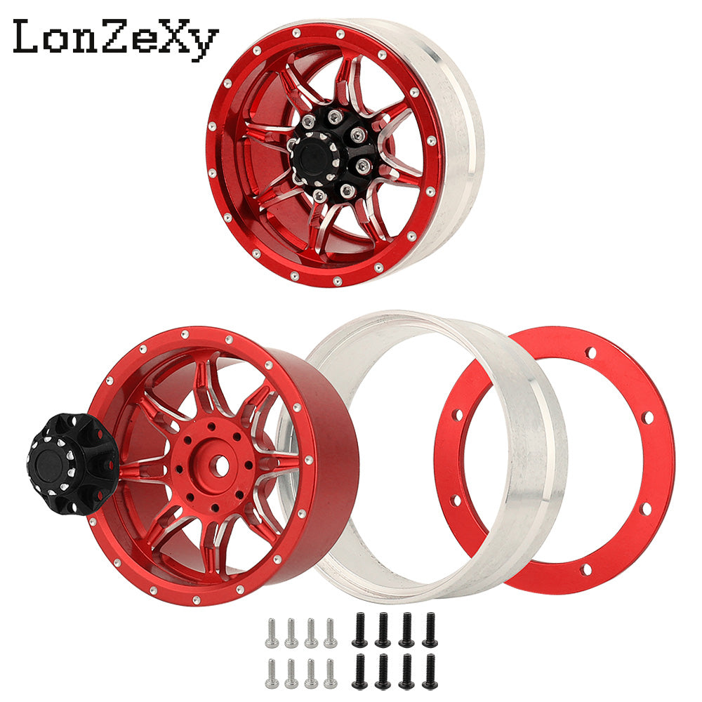 LONZEXY 1.9mm Metal Wheel for SCX10