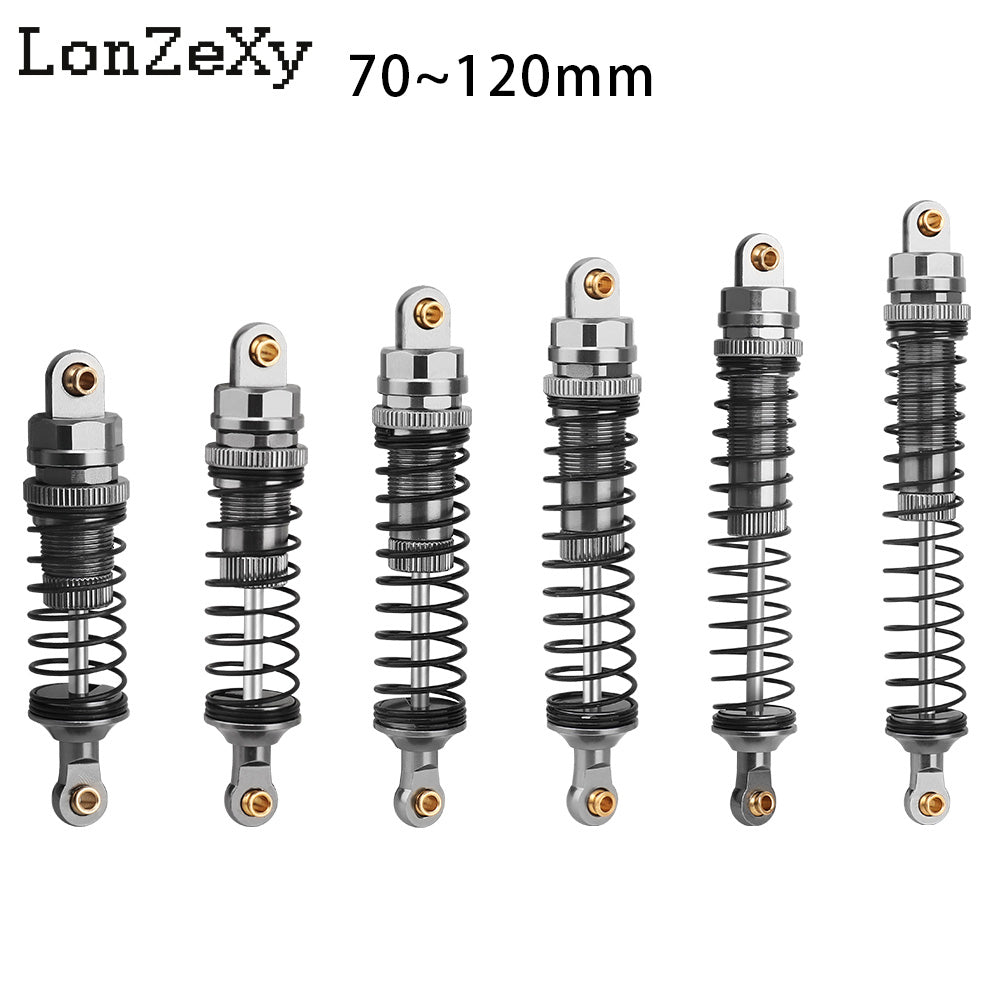 LONZEXY Oil Shock Absorber Set for 1/10 Traxxas Slash