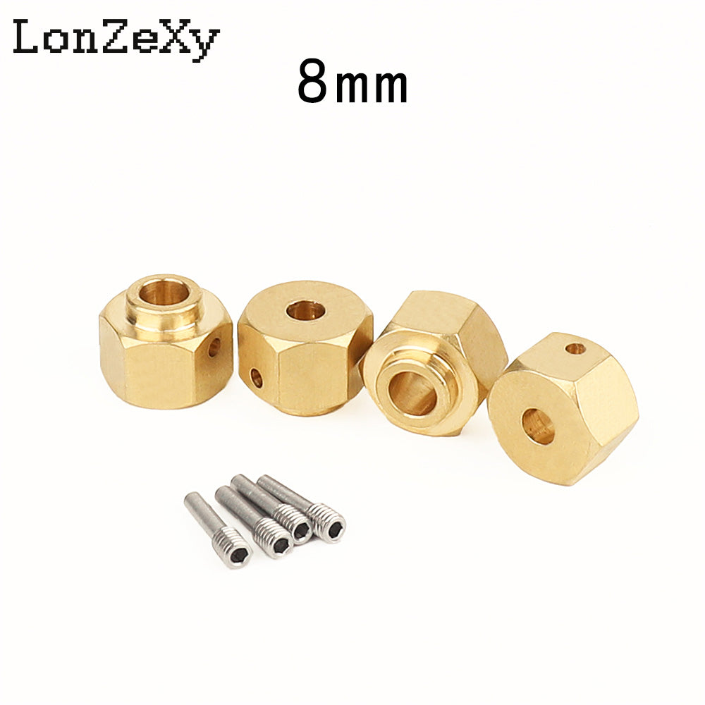 LONZEXY Wheel Hex Adapters  for Redcat Ascent 1/10