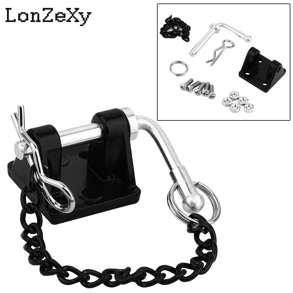 LONZEXY Trailer+Chain for SCX10