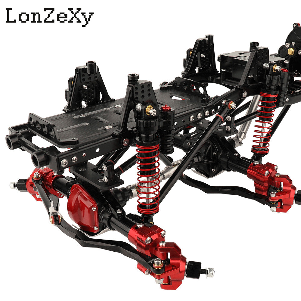 LONZEXY 6x6 Frame+Axle for SCX10