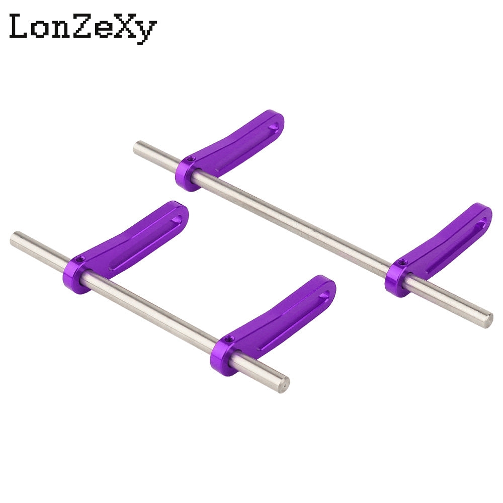 LONZEXY Metal Front Rear Modular Bumper for 1/10 LCG TRX4 TRX6 SCX10 Capra