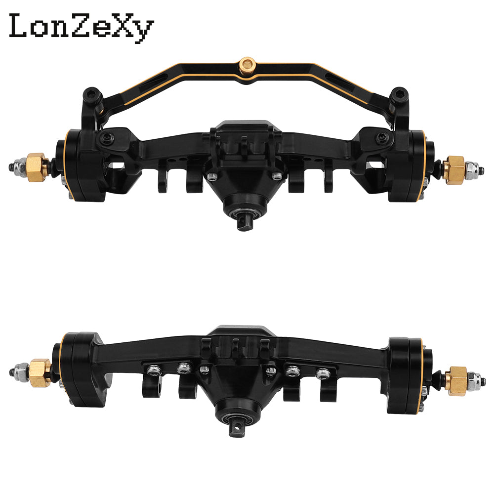 LONZEXY CNC Aluminum Front Rear Axle Housing for 1/18 TRX4M