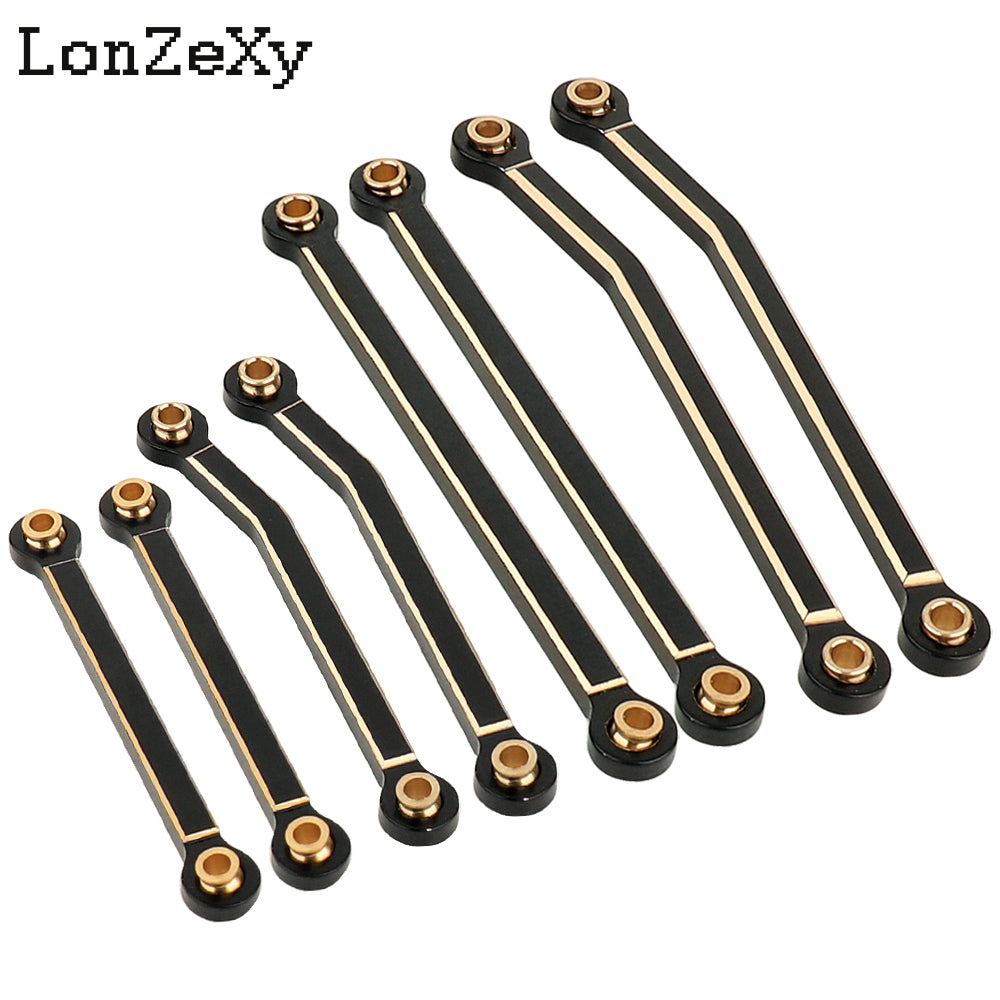 LONZEXY Brass High Clearance Links Set for 1/18 TRX4M Defender Bronco