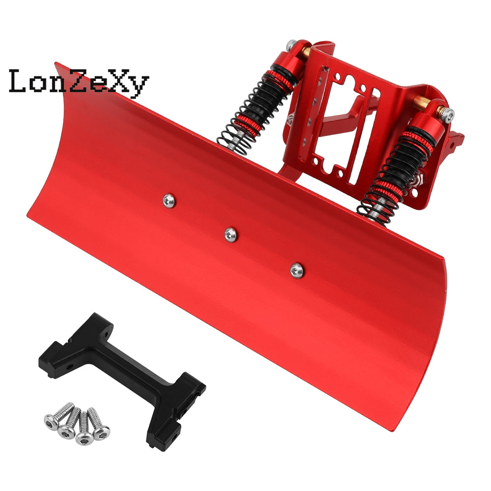 LONZEXY Aluminum Snow Plow Blade Kit for SCX10 II