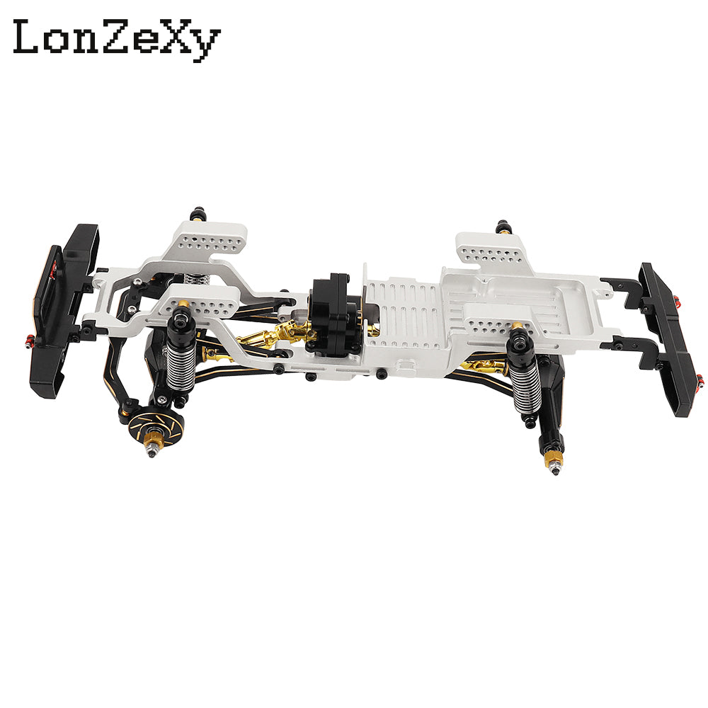 LONZEXY Aluminum Frame Kit+Dumper Fit for TRX4m