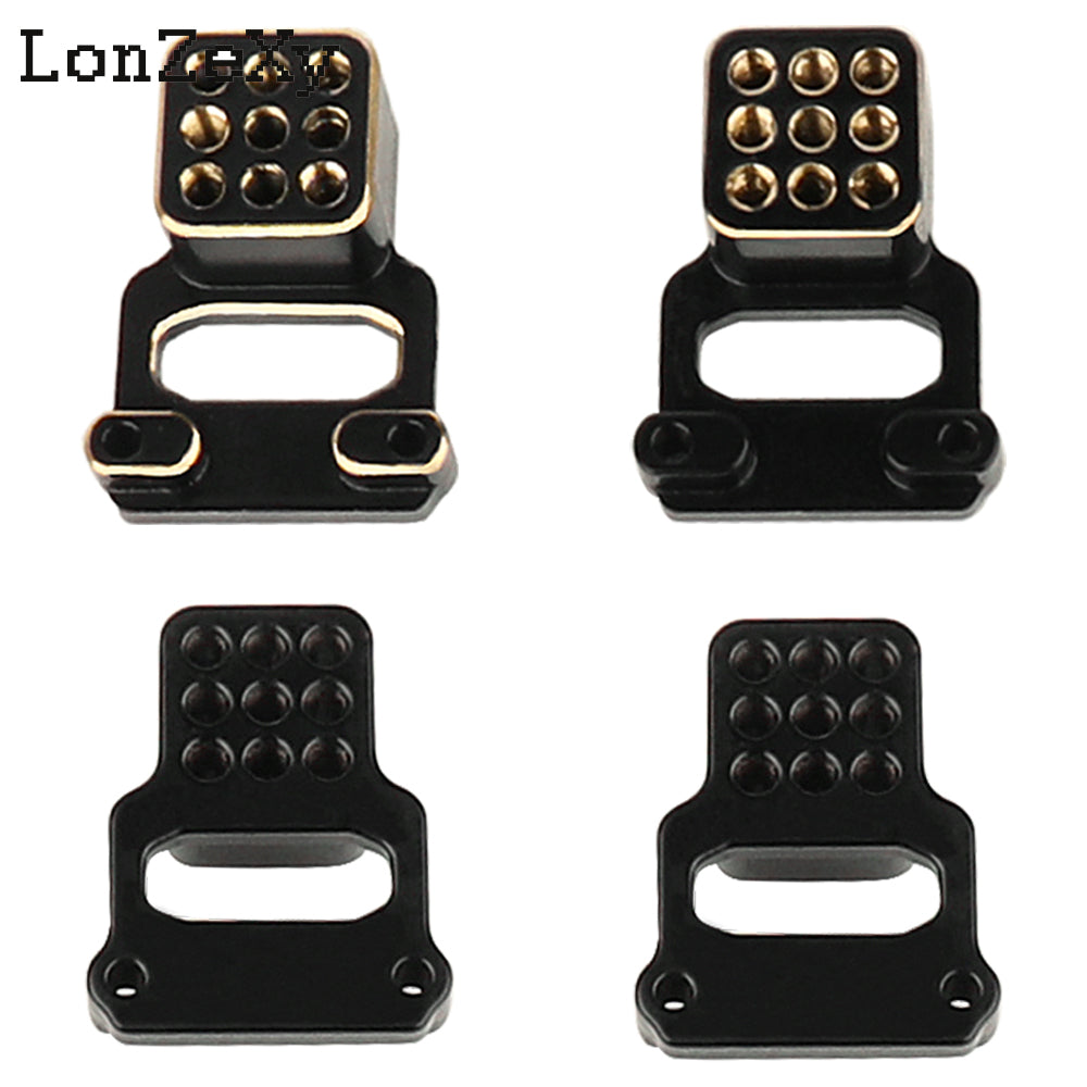 LONZEXY 4PCS Aluminum Front & Rear Shock Towers Mount for TRX4