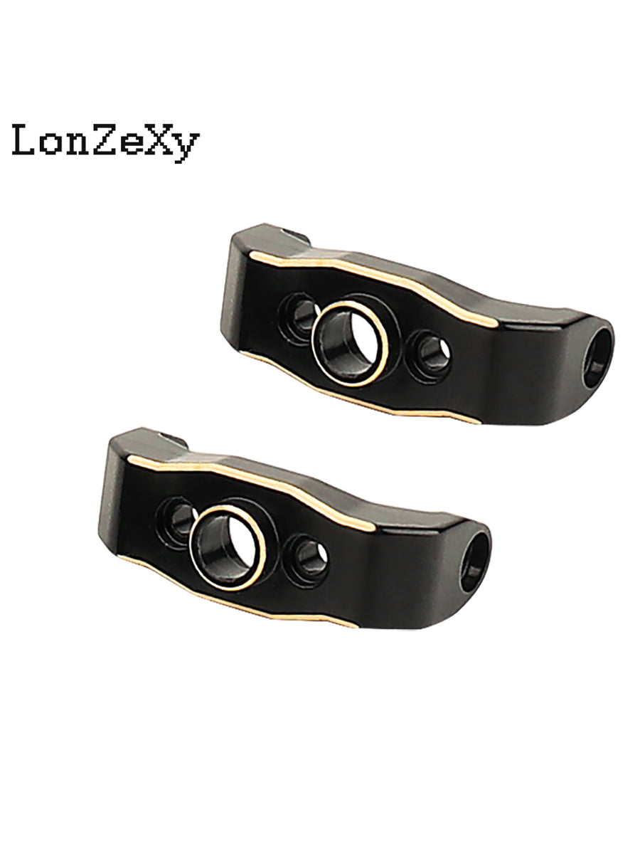 LONZEXY Brass Adjustable Caster Blocks Clockable C Hub Carriers for 1/18 TRX4M
