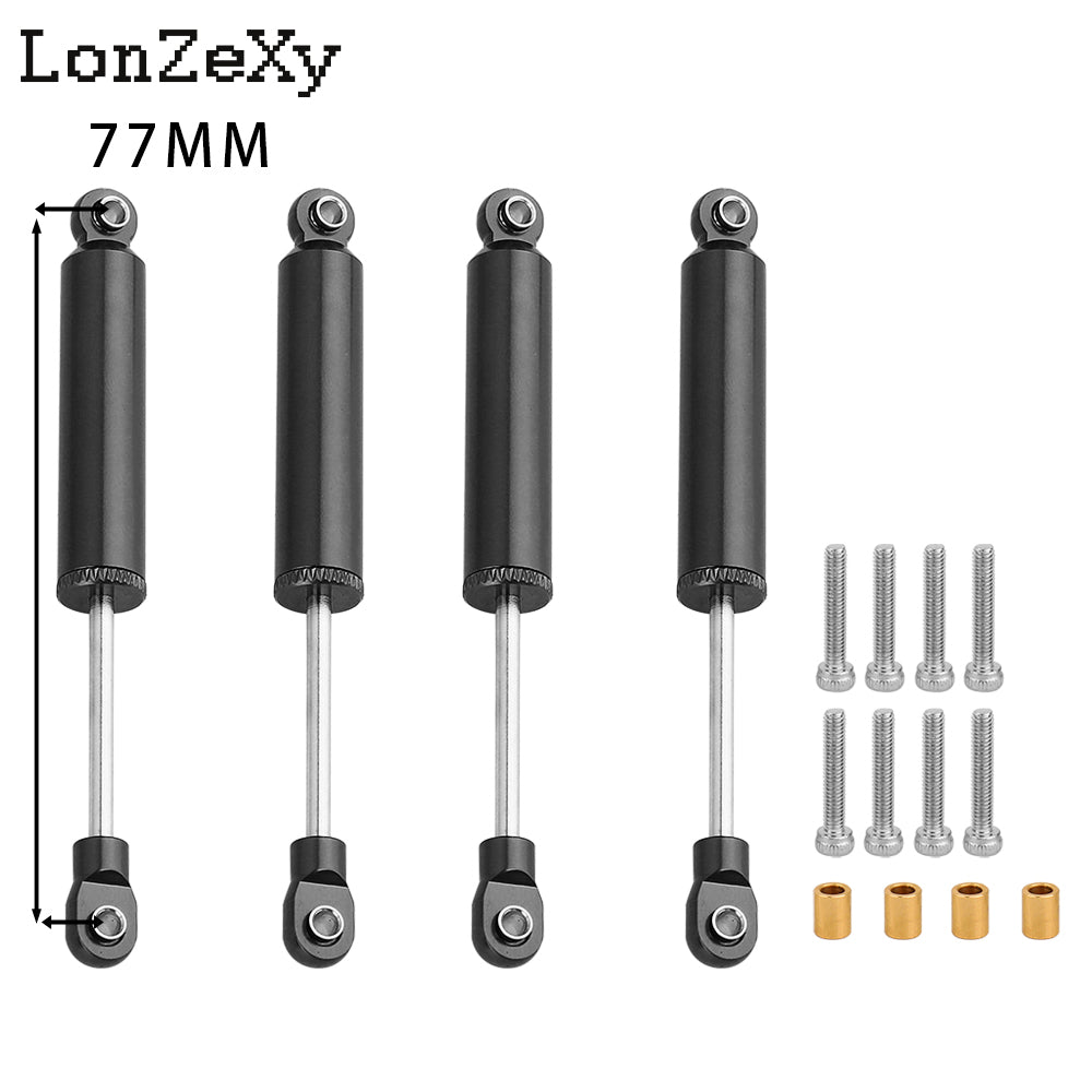 LONZEXY Built-in Spring Shocks Damper for 1/18 TRX-4M  Bronco Defender K10 (77mm)