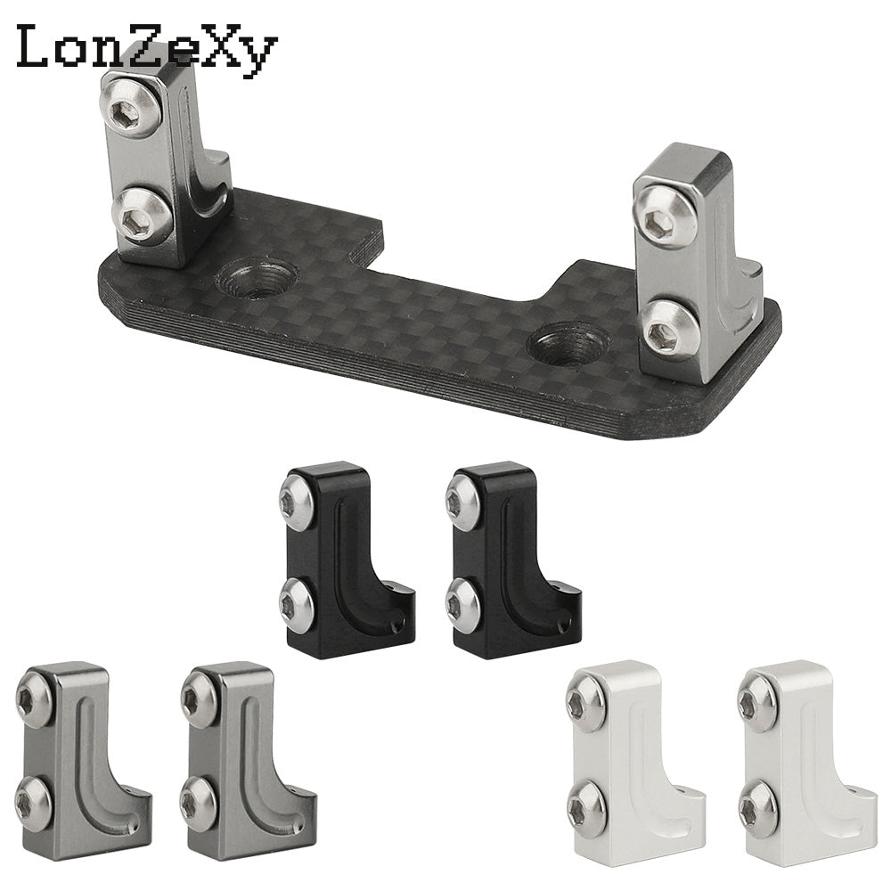 LONZEXY Aluminium Frontr Mount Servo Bracket for SCX10 III
