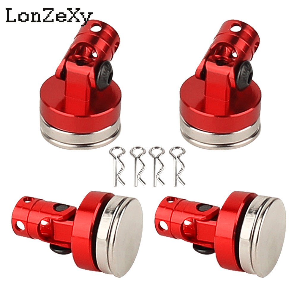 Lonzexy Alloy Magnetic Body Shell Mount Column for HSP Redcat Himoto Traxxas SCX10