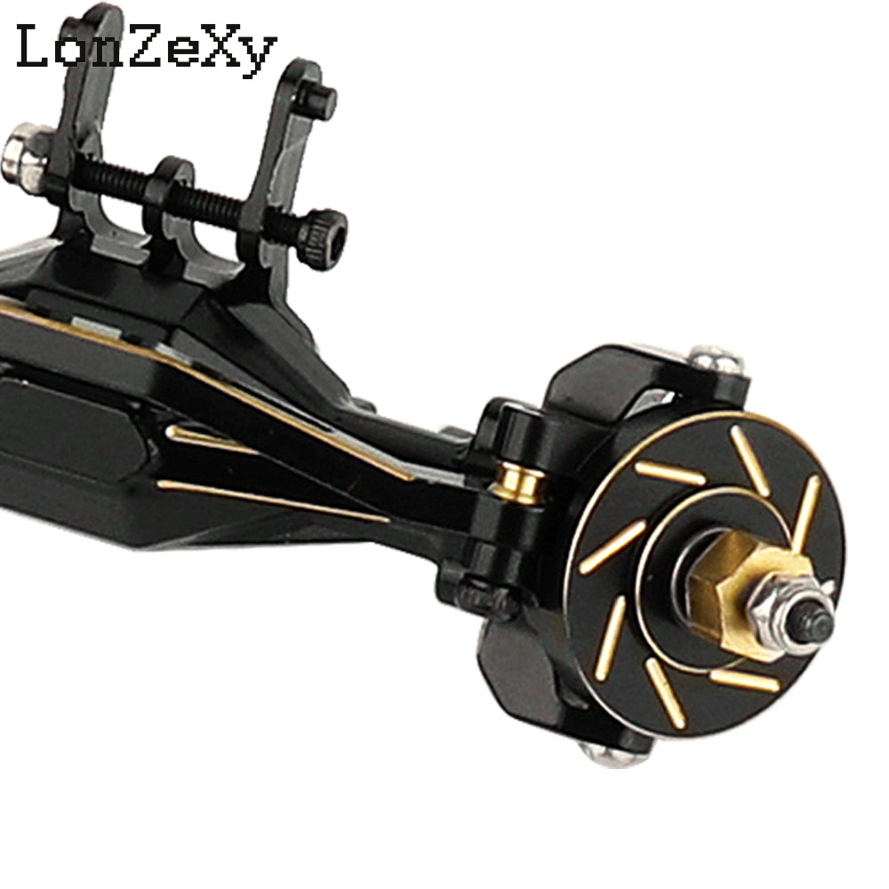 LONZEXY+4mm Aluminum Axles with Lay Down Servo Mount & Links for 1/18 TRX4M TRX4MT