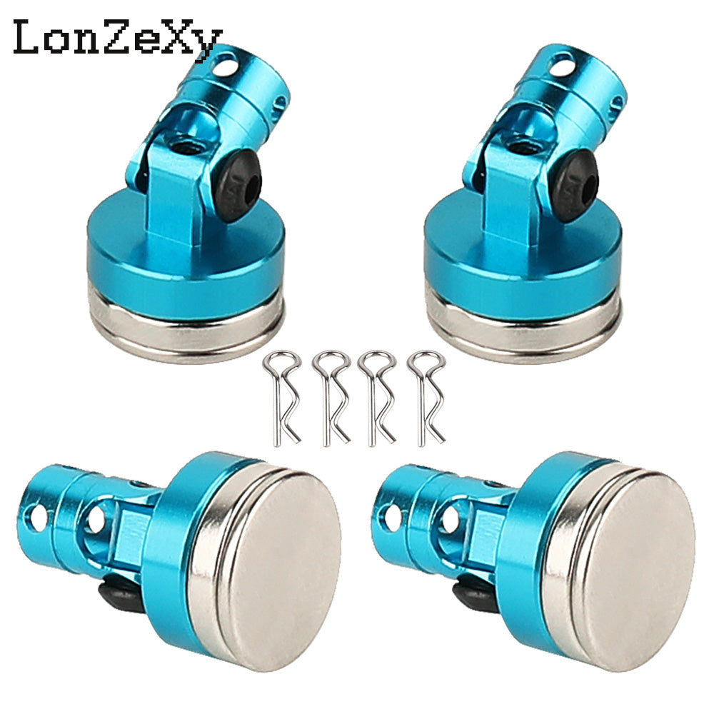 Lonzexy Alloy Magnetic Body Shell Mount Column for HSP Redcat Himoto Traxxas SCX10