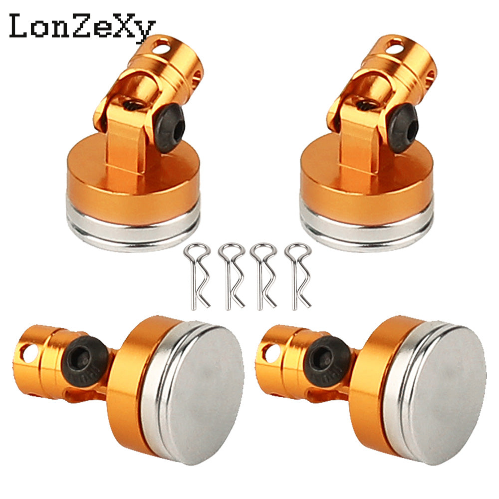 Lonzexy Alloy Magnetic Body Shell Mount Column for HSP Redcat Himoto Traxxas SCX10