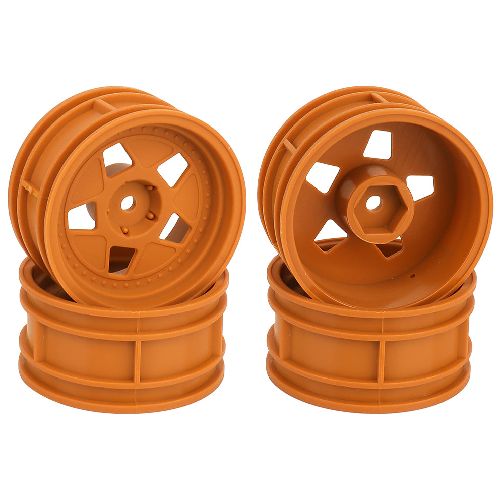 LonZeXy 1/10 RC On-Road Car Plastic Wheel Rims Style B 47g 12mm Hex Multi Color Empty Hubs RC Modification Parts